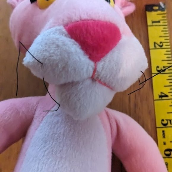 pink panther plush, new with tag - Picture 5 of 5